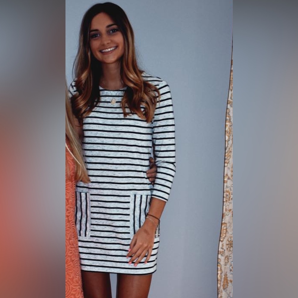 Abercrombie striped dress